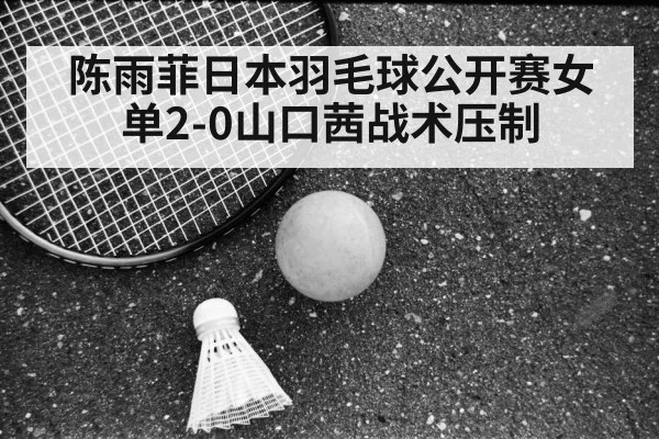 陈雨菲日本羽毛球公开赛女单2-0山口茜战术压制