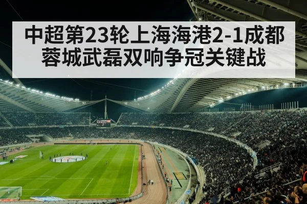 中超第23轮上海海港2-1成都蓉城武磊双响争冠关键战